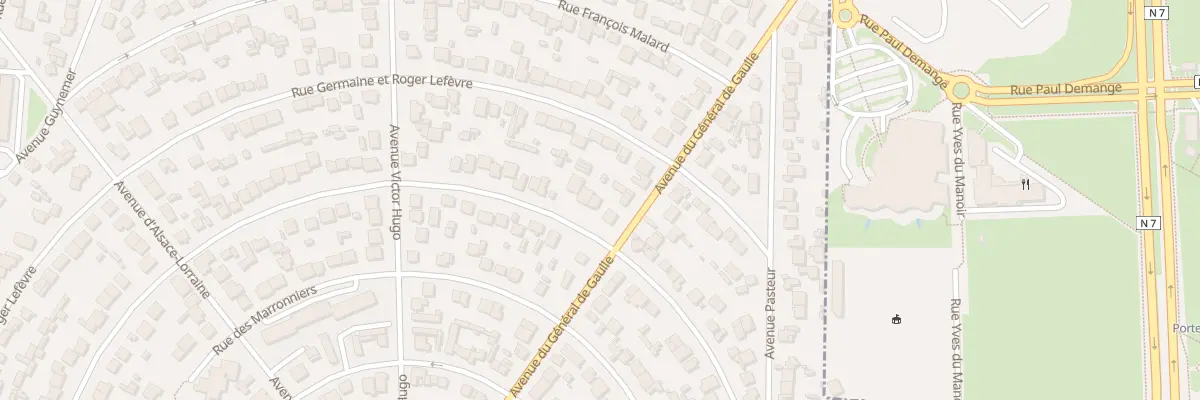 Plan du 103 Rue Maurice Moser à Paray-Vieille-Poste