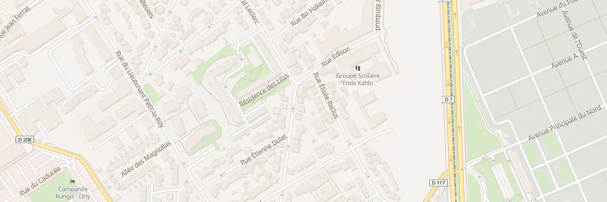 Plan du 48 Rue Anatole France à Chevilly-Larue