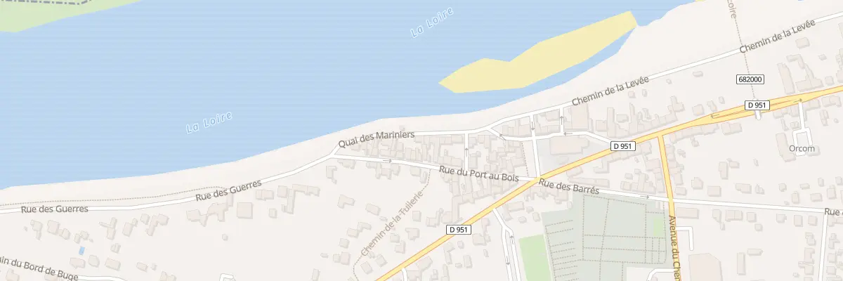 Plan du 13 Quai des Mariniers à Sully-sur-Loire