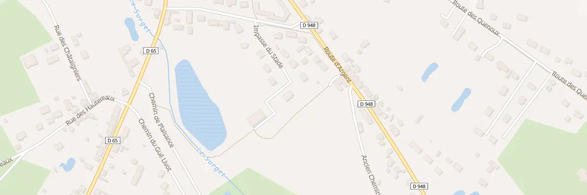 Plan du 5651 Le Plessis à Cerdon