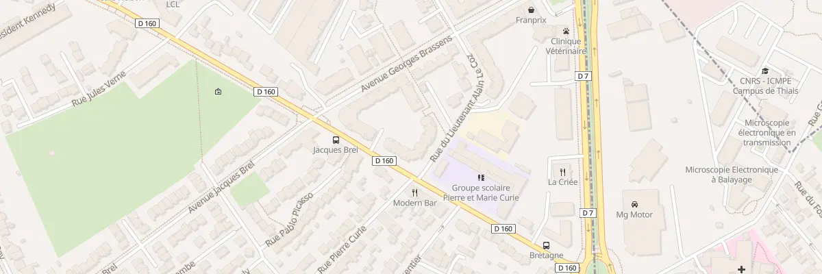 Plan du 71 Av Franklin Roosevelt à Chevilly-Larue