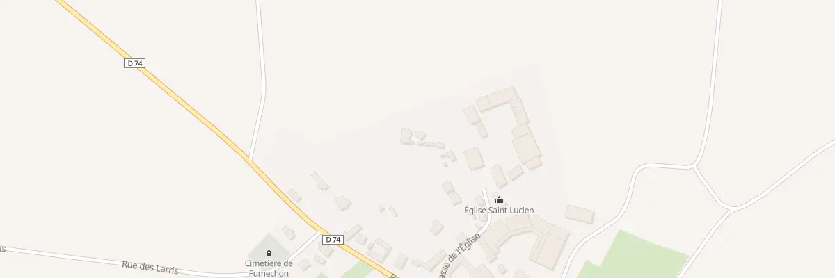Plan du 189 Imp de l’Eglise à Catillon-Fumechon