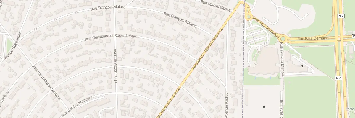Plan du 102 Rue Germaine et Roger Lefèvre à Paray-Vieille-Poste
