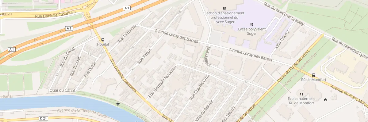 Plan du 62 Rue du Progrès à Saint-Denis