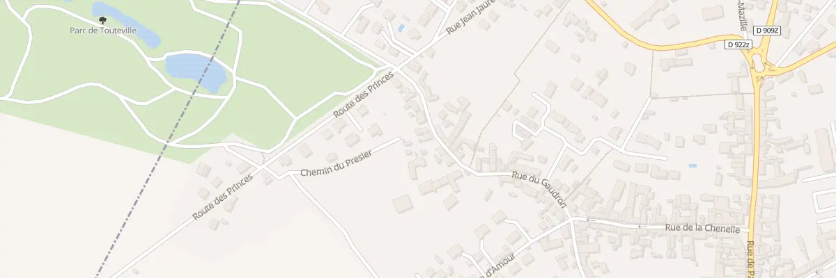 Plan du 27 Rue du Gaudron à Viarmes