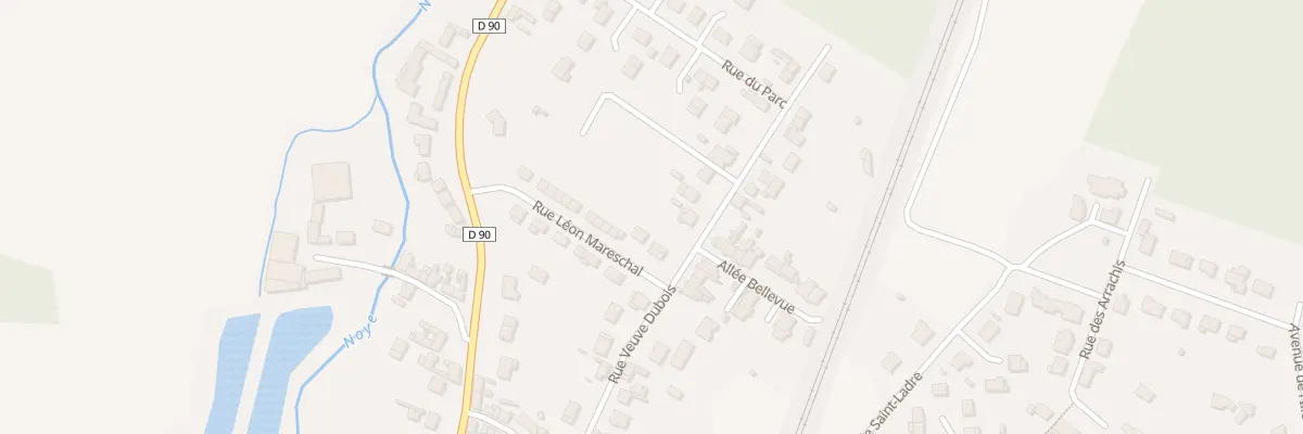 Plan du 4 Rue Leon Mareschal à Ailly-sur-Noye