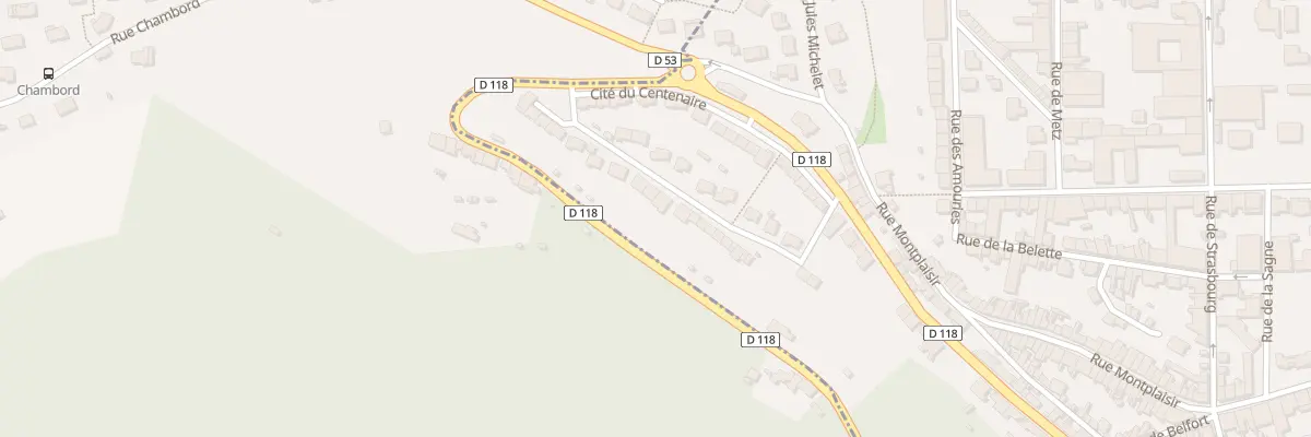 Plan du 20 Rue Cite du Centenaire à Mazamet