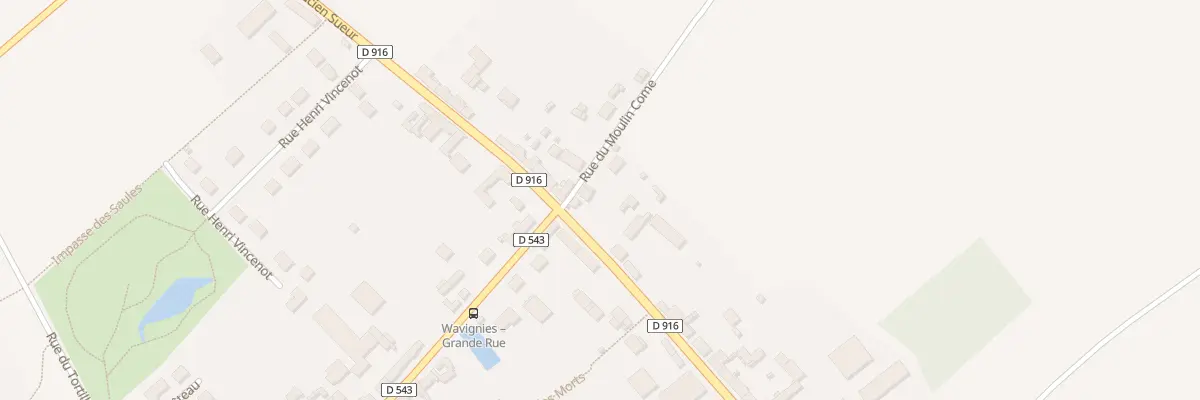 Plan du 396 Rue Lucien Sueur à Wavignies