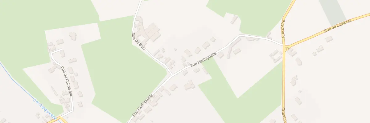 Plan du 10 Rue Heringuelle à Witternesse