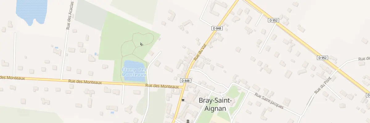 Plan du 11 Rue du Val à Bray-Saint-Aignan