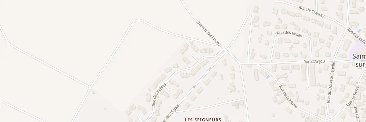 Plan du 18 Rue des Sables à Saint-Père-sur-Loire