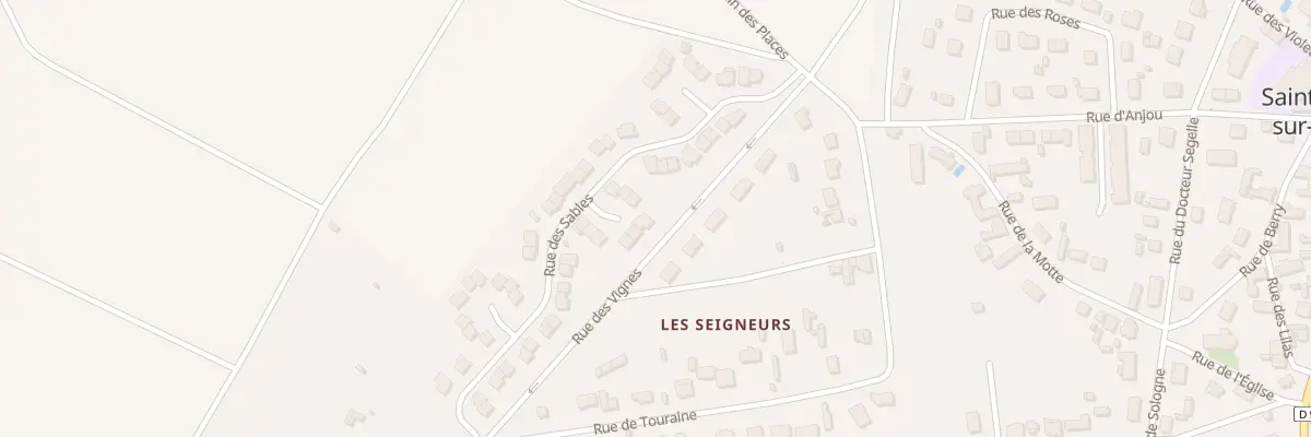 Plan du 23 Rue des Sables à Saint-Père-sur-Loire
