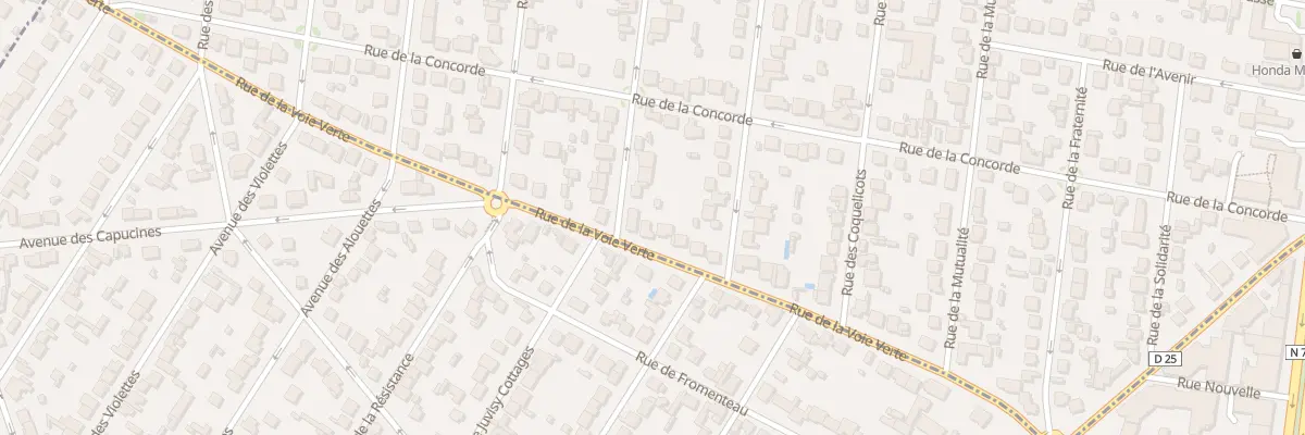 Plan du 30 Rue de la Voie Verte à Athis-Mons