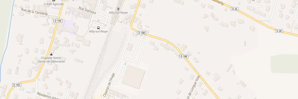 Plan du 6 Rue de Chirmont à Ailly-sur-Noye