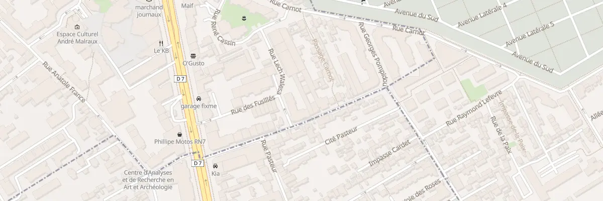 Plan du 21 Rue Babeuf au Kremlin-Bicêtre