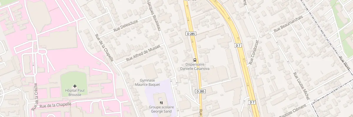 Plan du 81 Rue Jean-jacques Rousseau à Villejuif