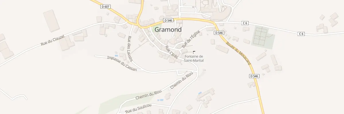 Plan du 5035 Rue de Ceres à Gramond