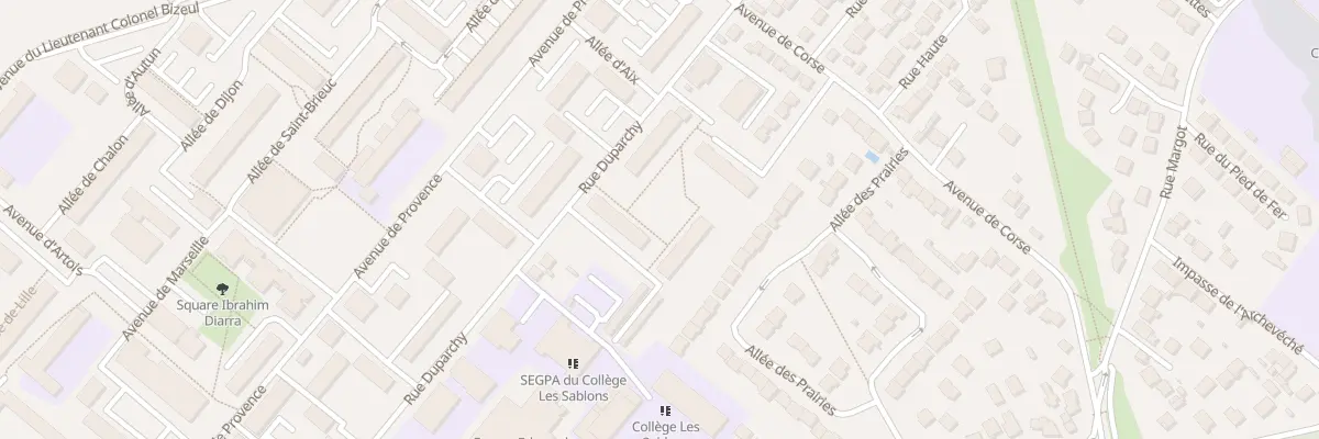 Plan du 5 Rue de Bastia à Viry-Châtillon