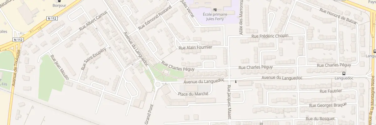 Plan du 33 Rue Charles Péguy à Aussillon