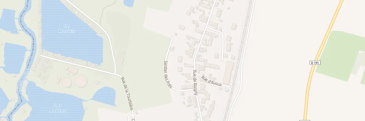 Plan du 15B Rue de Boigny à Baulne