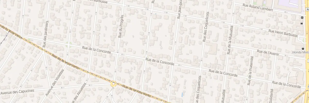 Plan du 58 Rue de la Concorde à Athis-Mons