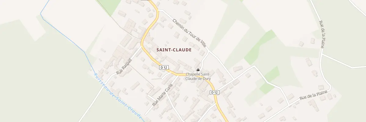 Plan du 293 Rue Ferdinand Buisson à Bury