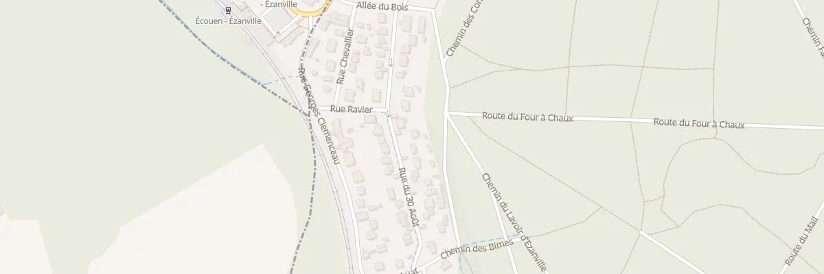 Plan du 15 Rue du 30 Août à Écouen