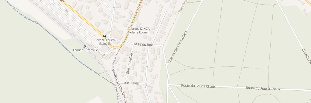 Plan du 1 Rue du 30 Août à Écouen