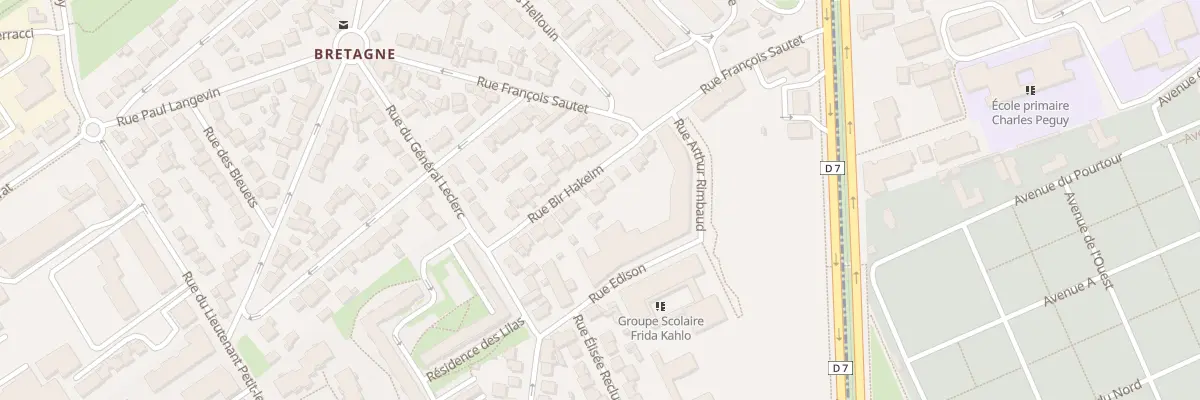 Plan du 11 Rue Bir Hakeim à Chevilly-Larue