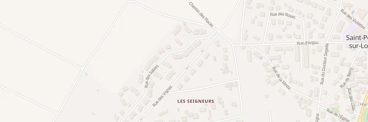 Plan du 11 Rue des Sables à Saint-Père-sur-Loire