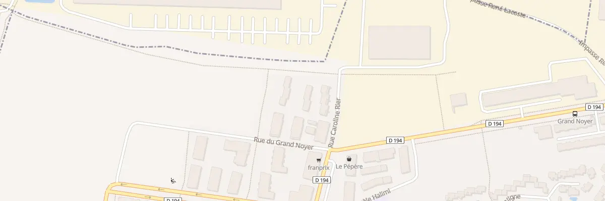 Plan du 21 Rue Caroline Rier à Bondoufle