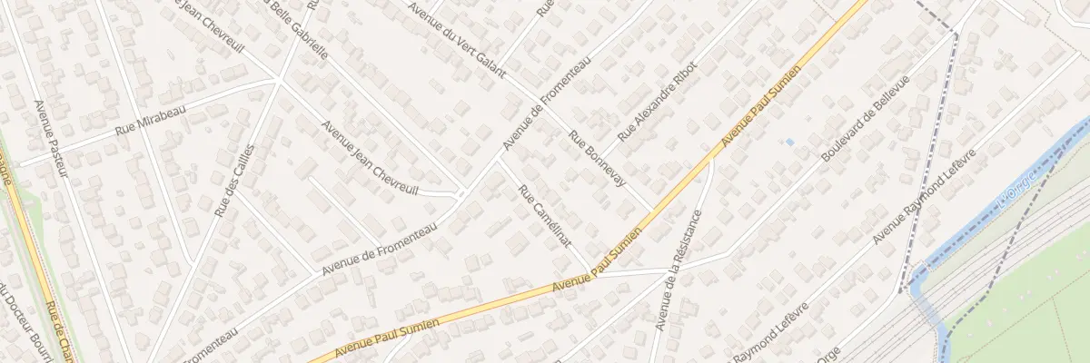 Plan du 12 Rue Camelinat à Savigny-sur-Orge
