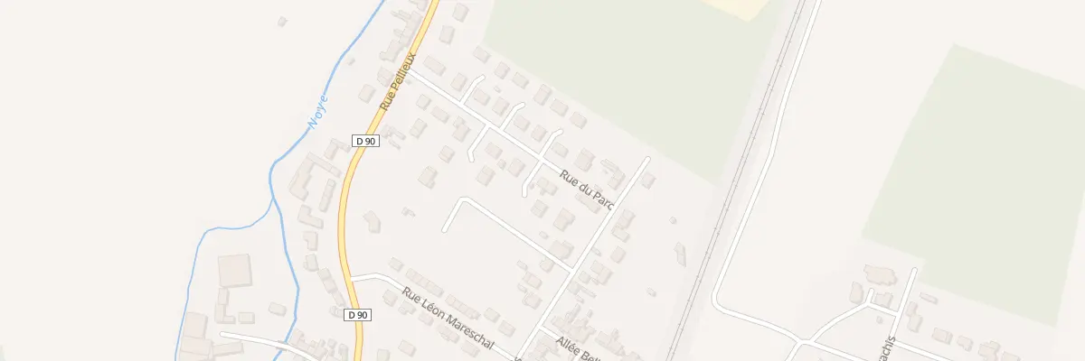 Plan du 3 Rue du Parc à Ailly-sur-Noye