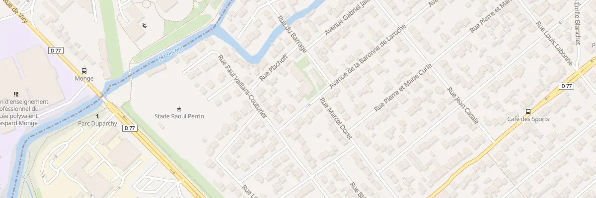 Plan du 84 Av Baronne de Laroche à Viry-Châtillon
