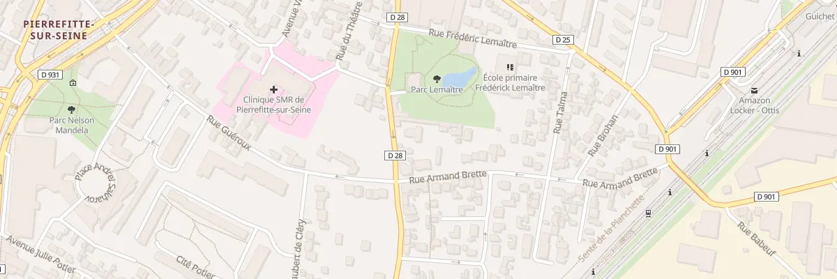 Plan du 67 Rue Étienne Dolet à Saint-Denis