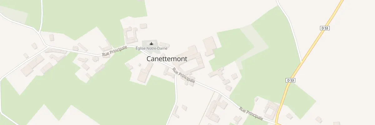 Plan du 15 Rue Principale à Canettemont