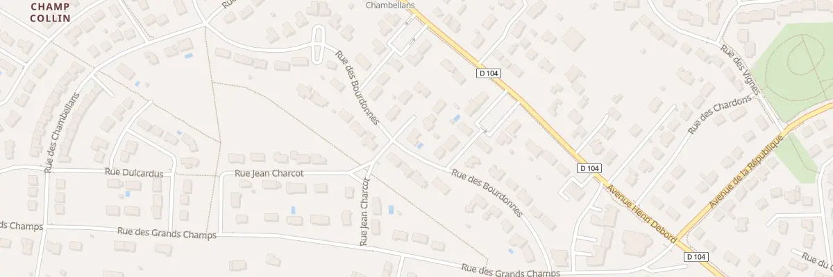 Plan du 16 Rue des Bourdonnes à Saint-Doulchard