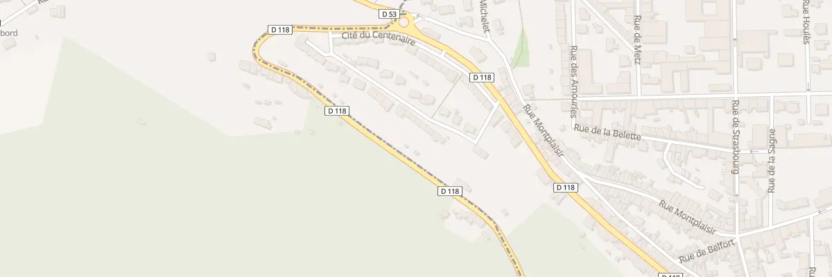 Plan du 30 Rue Cite du Centenaire à Mazamet