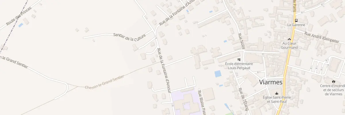 Plan du 19 Rue de la Fontaine d’Amour à Viarmes