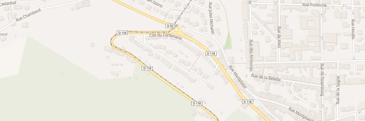 Plan du 41 Rue Cite du Centenaire à Mazamet