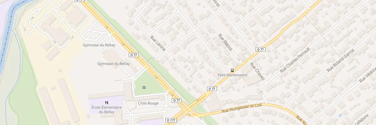 Plan du 12 Rue Lenine à Viry-Châtillon