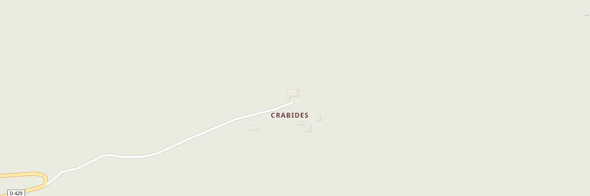 Plan du 24 Crabides à Belcastel-et-Buc