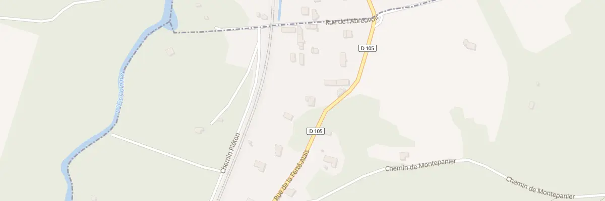Plan du 159D Rue de la Ferté-Alais à Boutigny-sur-Essonne