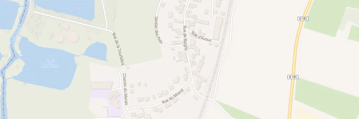 Plan du 5B Rue de Boigny à Baulne