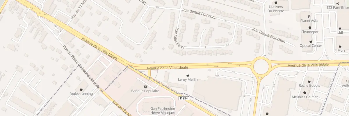 Plan du 24 Rue Jules Ferry à Longueau