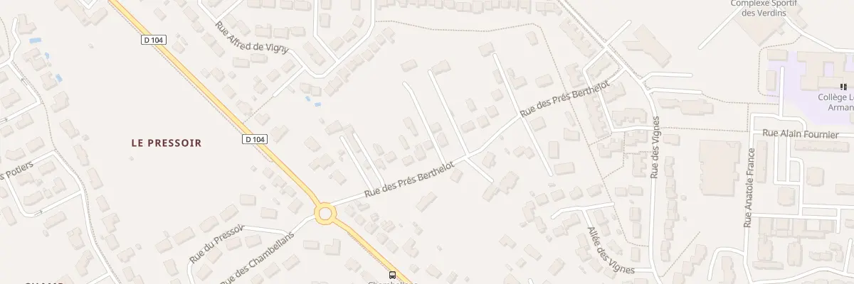 Plan du 19A Rue des Prés Berthelot à Saint-Doulchard