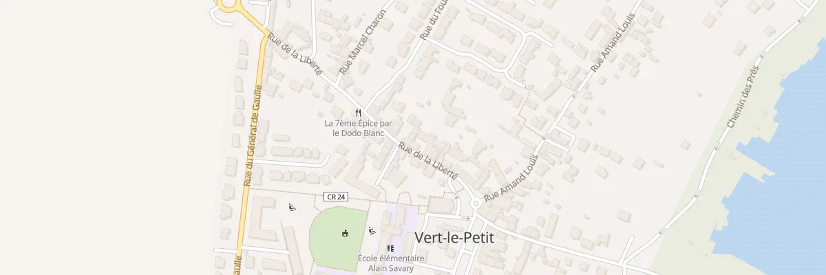 Plan du 26 Rue de la Liberté à Vert-le-Petit