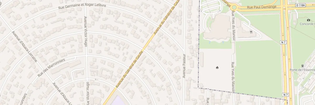 Plan du 109 Rue Maurice Moser à Paray-Vieille-Poste