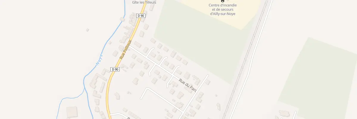 Plan du 8 Rue du Parc à Ailly-sur-Noye