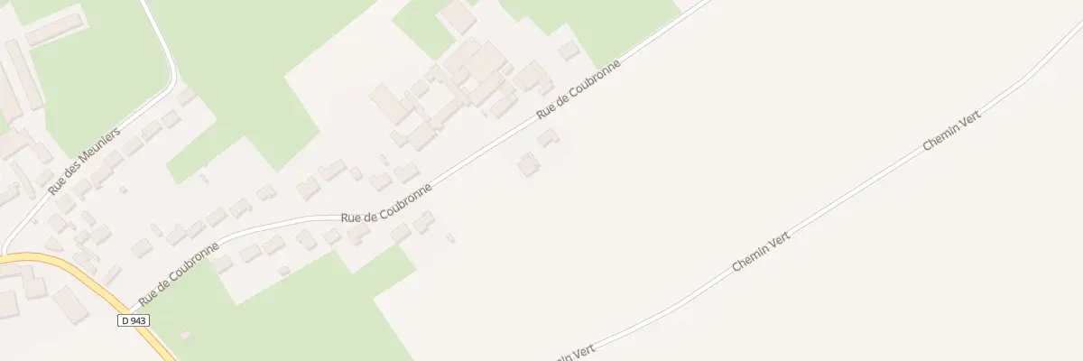 Plan du 3 Rue de Coubronne à Racquinghem